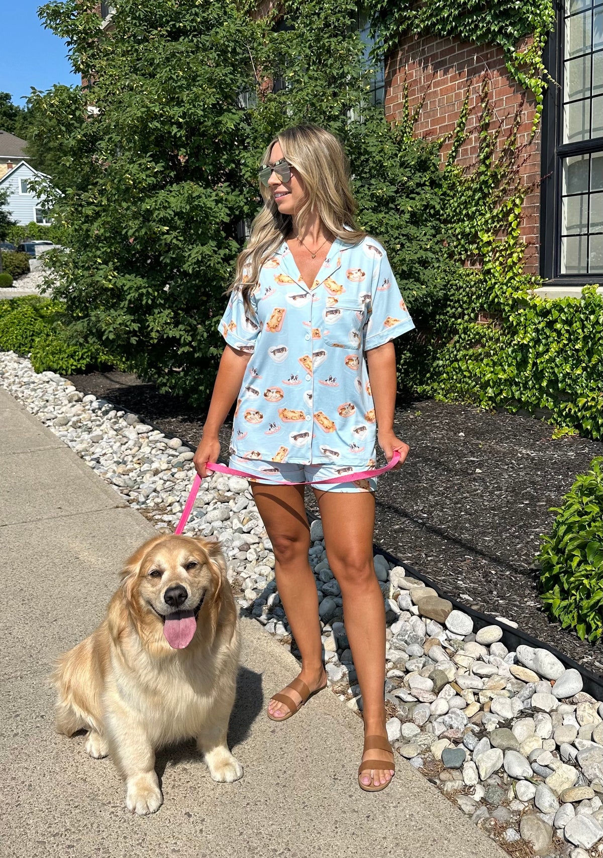 Palm Beach Pups Classic T-Shirt & Short PJs
