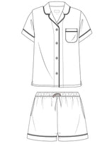 Palm Beach Pups Classic T-Shirt & Short PJs