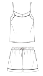Boss Babe Bust Support Cami & Short PJs