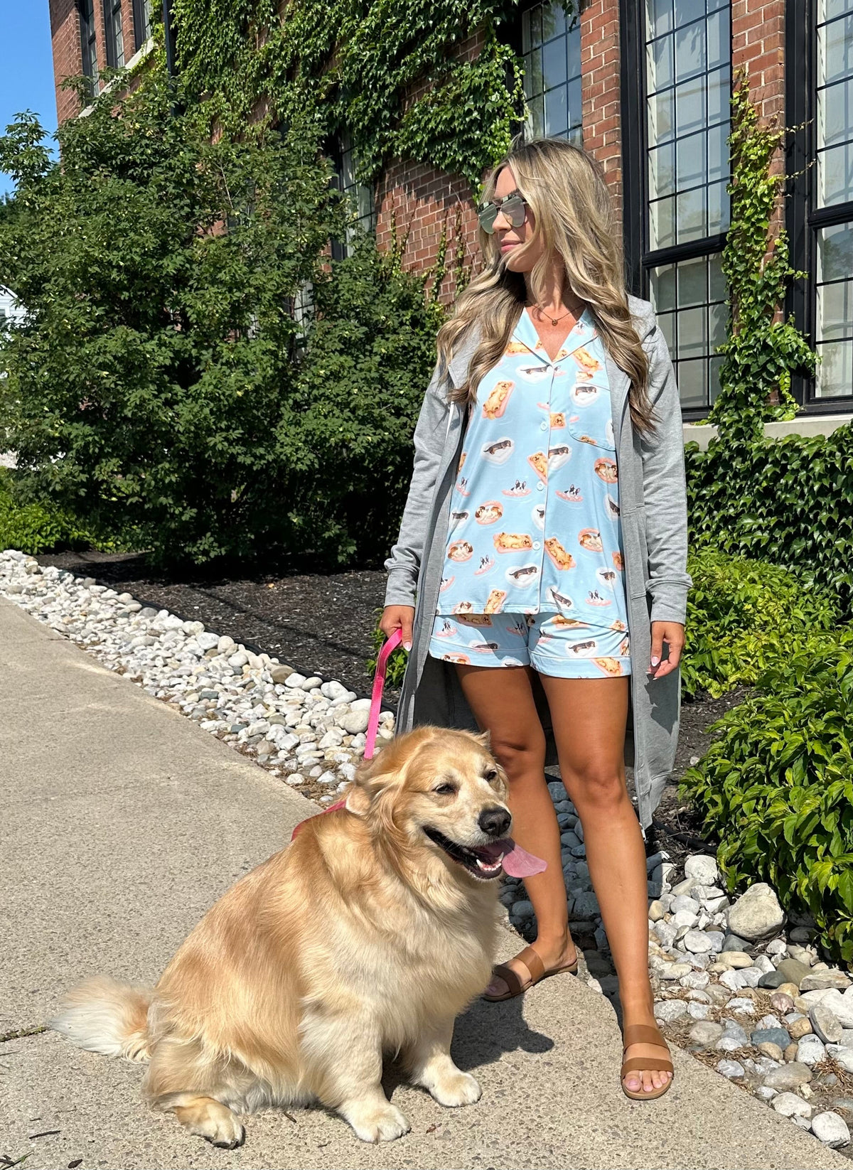 Palm Beach Pups Classic T-Shirt & Short PJs